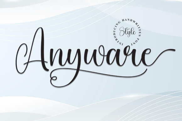 Anyware: Elevating Design with Authentic Handwritten Fonts
