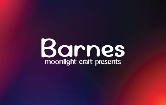 Barnes: Elevating Design with Handwritten Elegance