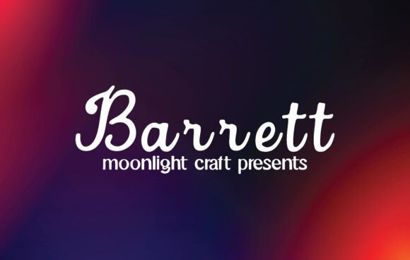 Barrett: Elevating Your Visual Design with Handwritten Elegance