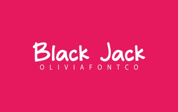 Black Jack: Elevating Design with Authentic Handwritten Charm