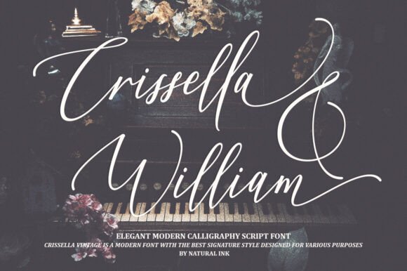 Crisella & William: A Signature Font for Modern Branding