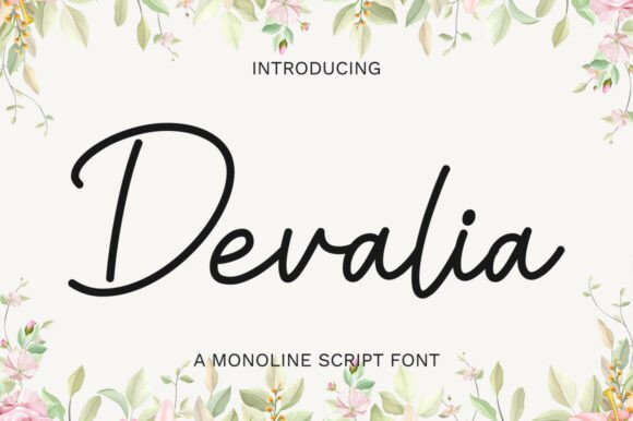 Devalia: A Timeless Handwritten Font for Modern Design