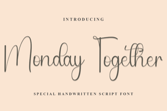 Elevate Your Designs with the Monday Together Font