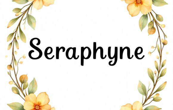 Embracing Playful Elegance: The Seraphyne Font