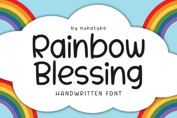 Exploring the Rainbow Blessing Font for Creative Design