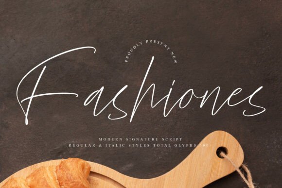 Fashiones: Elevate Your Design with Modern Script Elegance