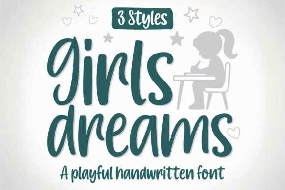 Girls Dreams: A Playful Handwritten Font for Creative Projects