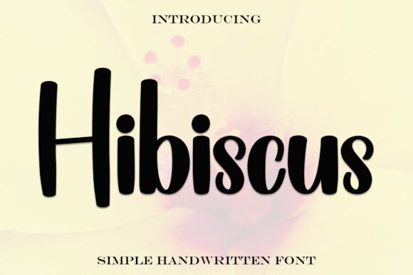 Hibiscus: Injecting Playful Energy into Modern Graphic Design
