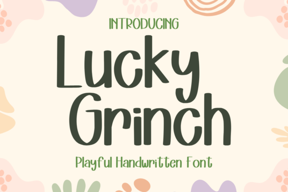 Lucky Grinch: A Playful Font for Creative Projects