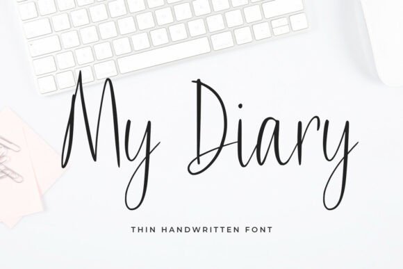 My Diary: The Elegant Handwritten Font for Modern Design