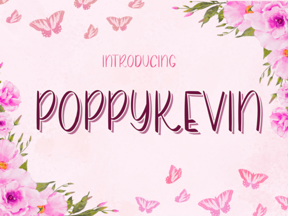 PoppyKevin: Elevating Design with Distinctive Typography