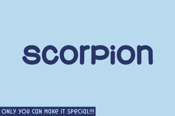 Scorpion Font: A Unique Handwritten Typeface for Designers