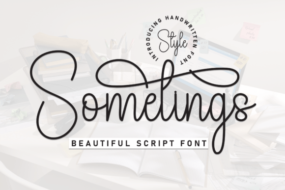 Sometings: The Handwritten Font for Elegant Design