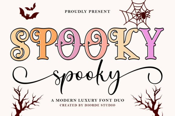 Spooky Duo: A Typeface for Modern Branding